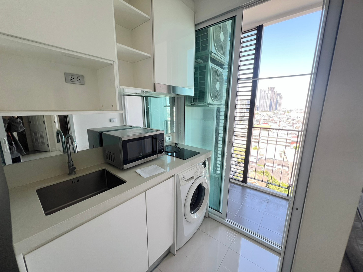 For RentCondoOnnut, Udomsuk : For rent 📍 The Sky Sukhumvit 📍 Near BTS Udom Suk. Fully furnished with appliances.