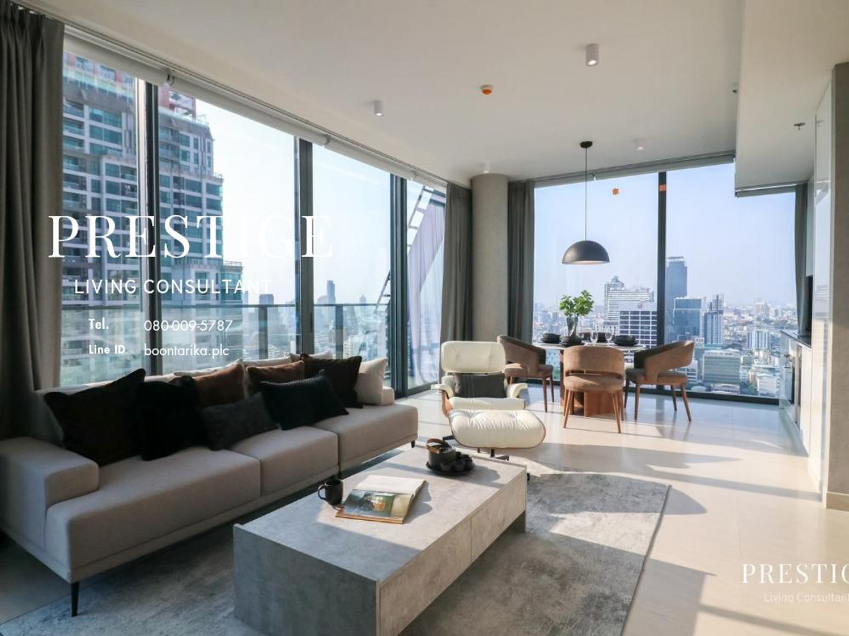 ให้เช่าคอนโดสาทร นราธิวาส : 📌For RENT เช่า | Tait Sathon 12- 2BR (105 sqm) 120,000 THB/month