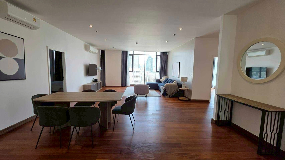 For RentCondoOnnut, Udomsuk : LTH14633 – Condo for Rent | Altitude Symphony Charoenkrung | 141.58 sqm | 3 Beds 2 Baths | Near BTS Saphan Taksin | 80K/Month | Condo for rent Altitude Symphony Charoenkrung