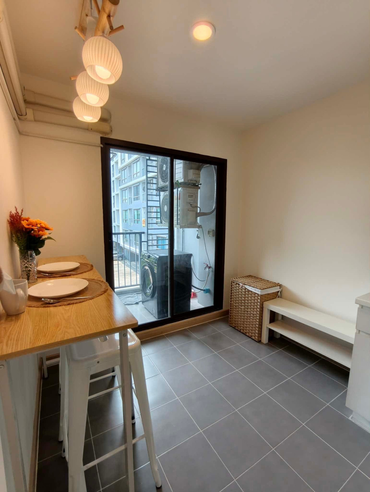 For RentCondoBangna, Bearing, Lasalle : For Rent 🔥 The Niche Mono Bangna 🔥 Fully furnished with appliances, near BTS Bangna.