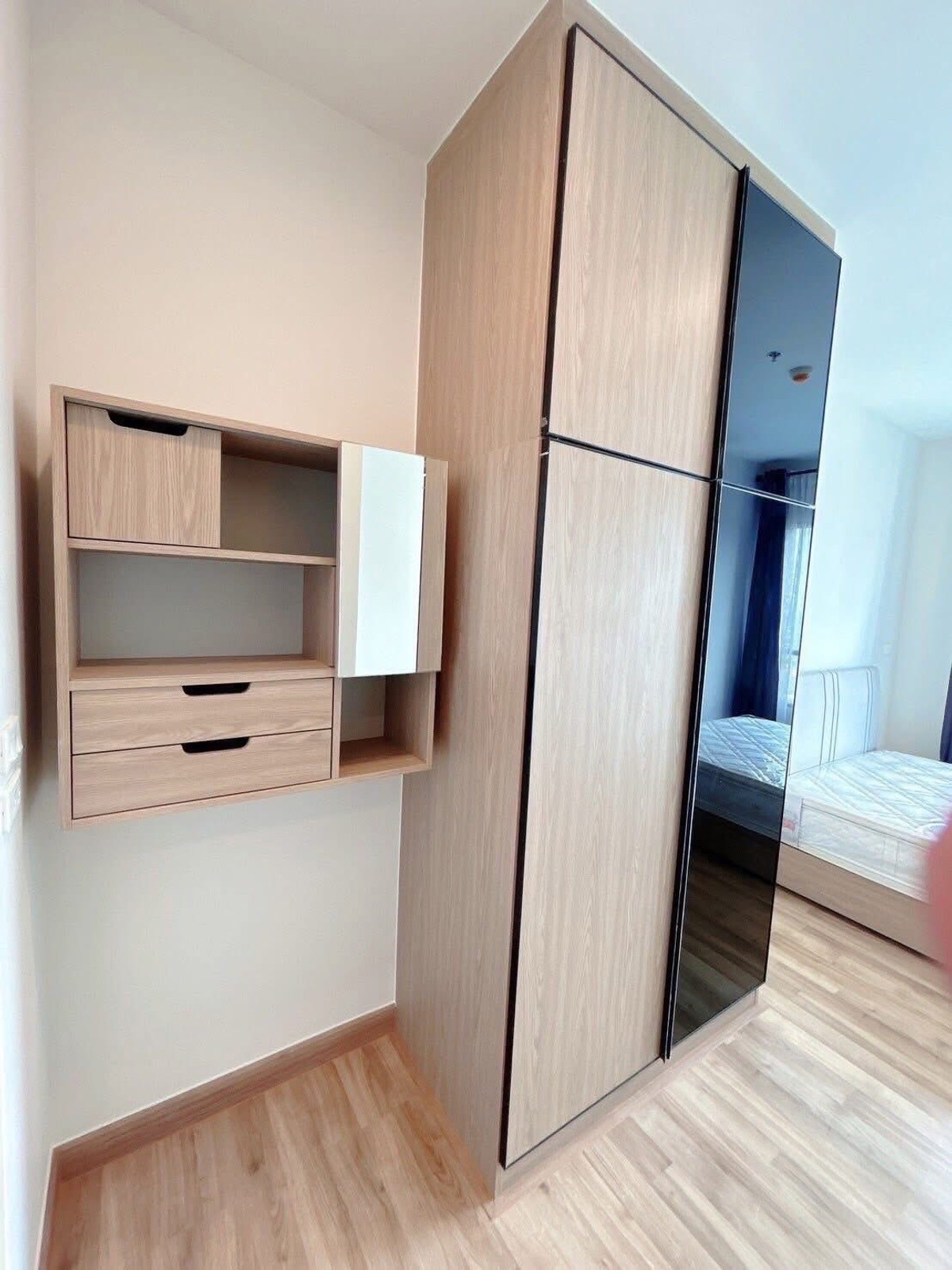 For RentCondoBangna, Bearing, Lasalle : For Rent 📍 Niche Mono Sukhumvit - Bearing 📍 Near BTS Bearing. Fully furnished with appliances.