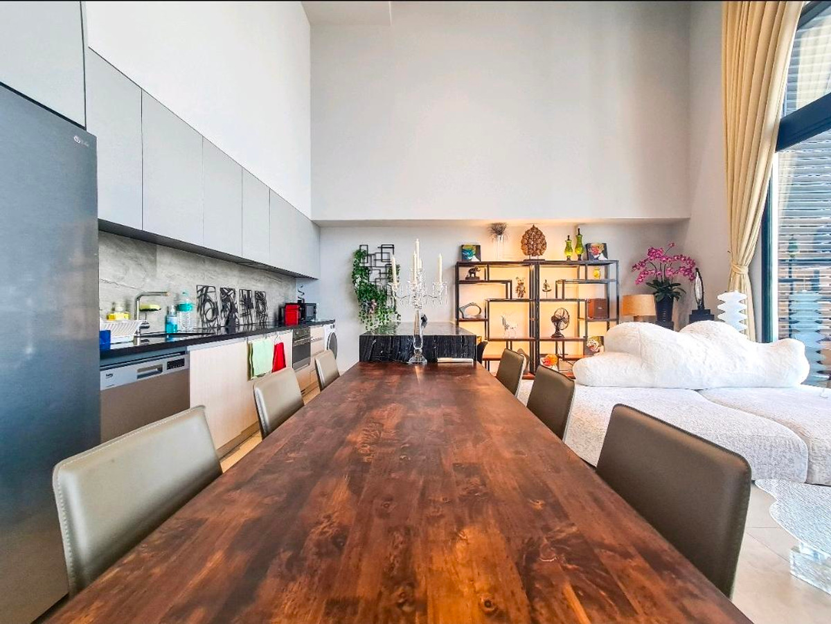 For SaleCondoSukhumvit, Asoke, Thonglor : 📍 The Lofts Asoke | Duplex 3B3B 130 sq.m. | Rare 3-BR Luxury condo in Asoke *** Below Market Price 🔥 (Only 259k THB/sqm.) ***