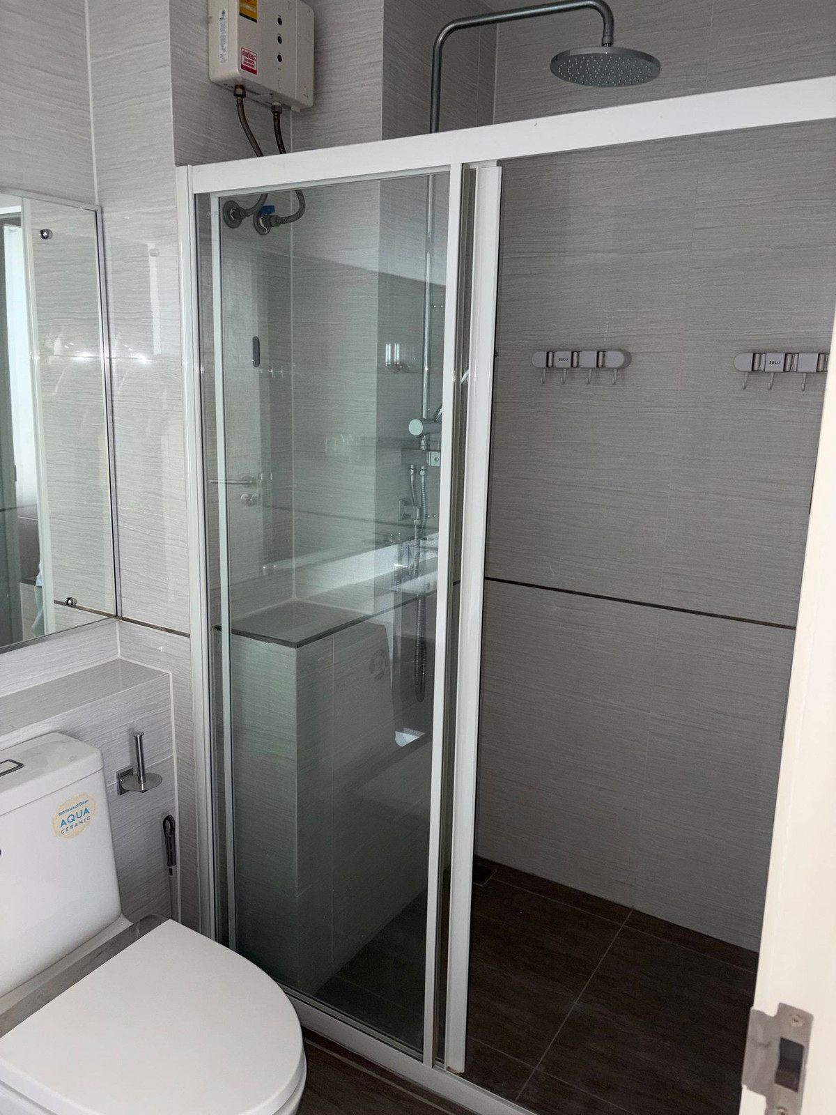 For RentCondoSamut Prakan,Samrong : For rent, corner room, 66 sq m, 2 bedrooms, 2 bathrooms, Building A, 18th floor, The Metropolis Samrong Interchange Condo.