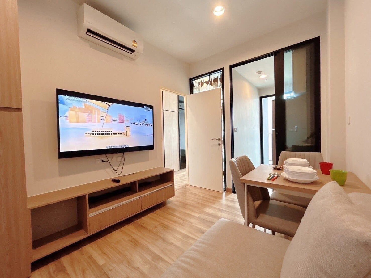 For RentCondoBangna, Bearing, Lasalle : For Rent 📍 Niche Mono Sukhumvit - Bearing 📍 Near BTS Bearing. Fully furnished with appliances.