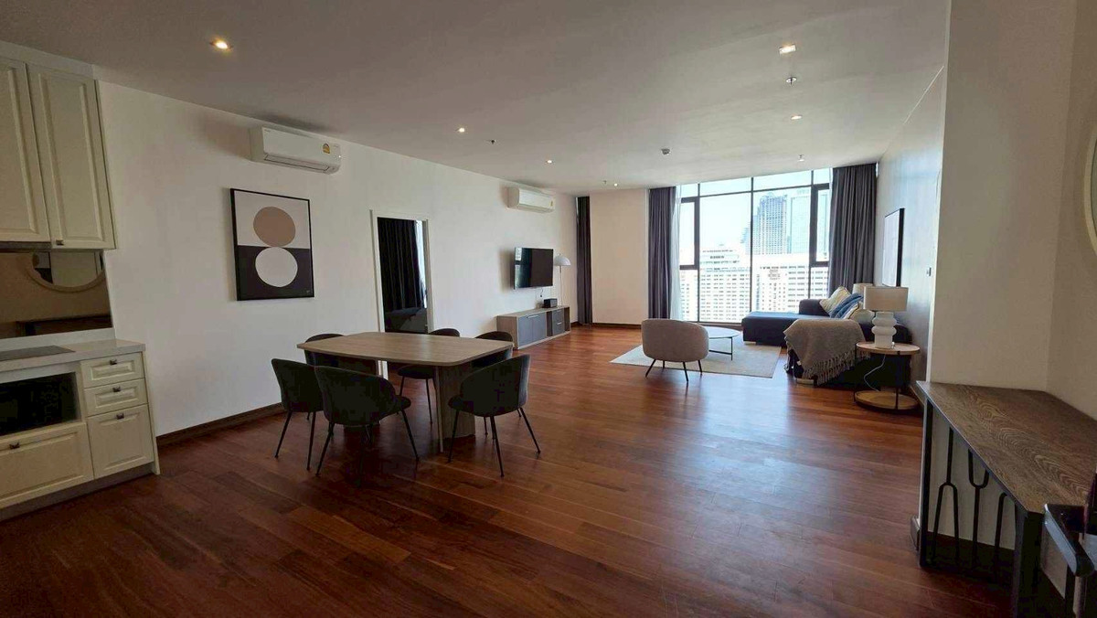 For RentCondoOnnut, Udomsuk : LTH14633 – Condo for Rent | Altitude Symphony Charoenkrung | 141.58 sqm | 3 Beds 2 Baths | Near BTS Saphan Taksin | 80K/Month | Condo for rent Altitude Symphony Charoenkrung