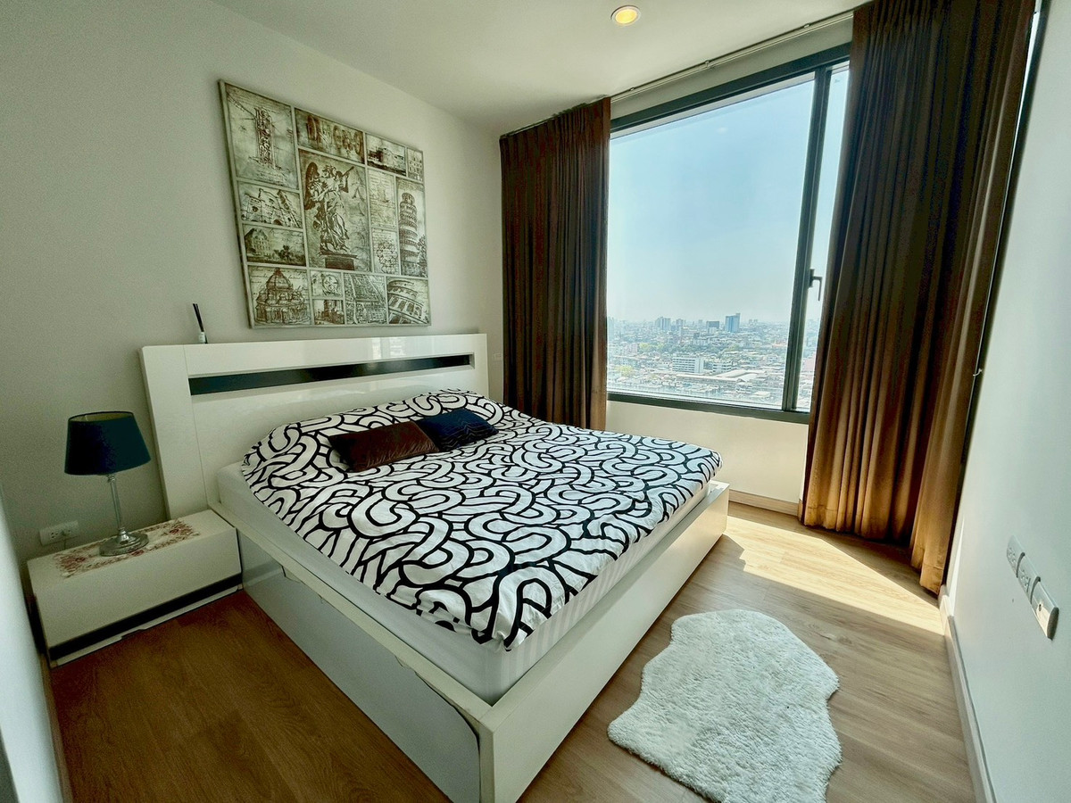 For RentCondoRatchathewi,Phayathai : For rent, Pyne by Sansiri, a beautiful room in modern style that feels clean, organized, and relaxing.