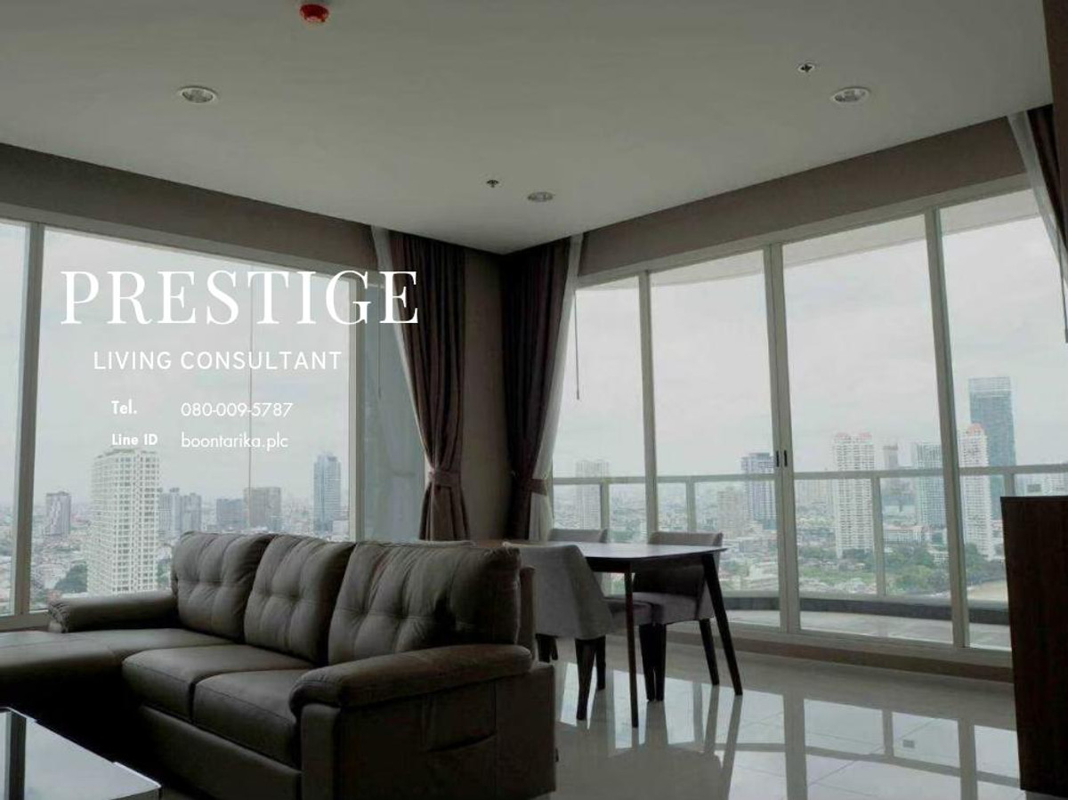 ให้เช่าคอนโดสาทร นราธิวาส : 📌For RENT เช่า | Menam Residences  - 2BR (100 sqm) 65,000 THB/month