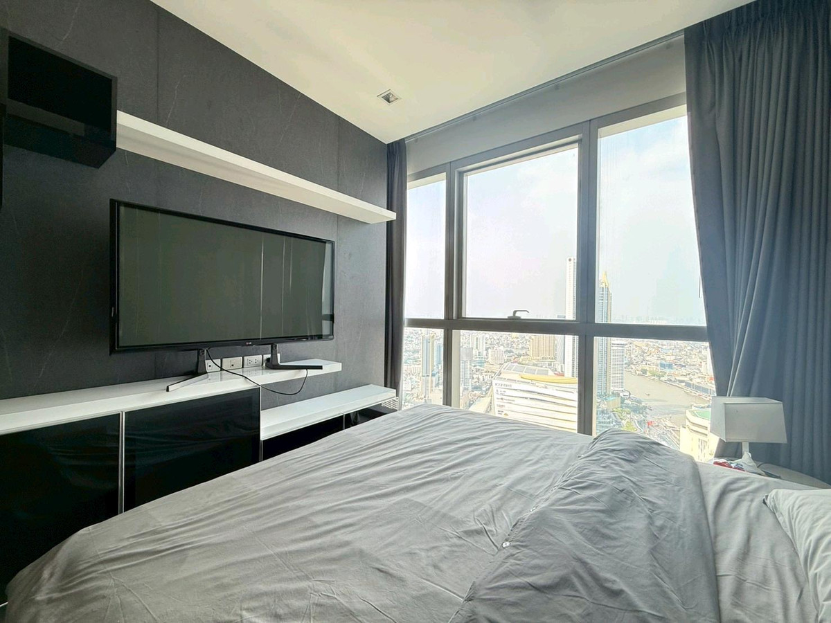 For RentCondoWongwianyai, Charoennakor : 📌For RENT | The River Condominium - 2BR (111 sqm) 75,000 THB/month
