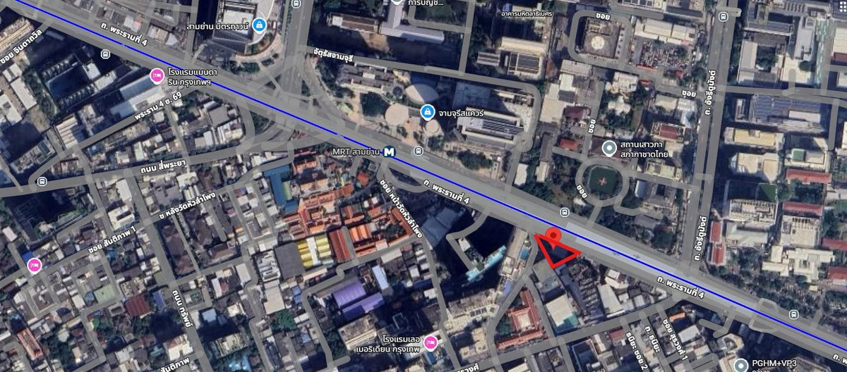 For RentRetail SpaceSiam Paragon ,Chulalongkorn,Samyan : For rent, single building, STAND ALONE, commercial, Rama 4, next to the main road, near MRT Samyan 300 meters and Chamchuri Square, very good location.