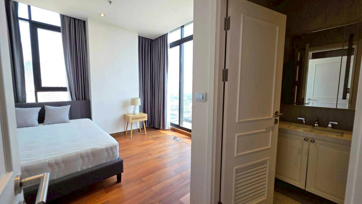 For RentCondoOnnut, Udomsuk : LTH14633 – Condo for Rent | Altitude Symphony Charoenkrung | 141.58 sqm | 3 Beds 2 Baths | Near BTS Saphan Taksin | 80K/Month | Condo for rent Altitude Symphony Charoenkrung