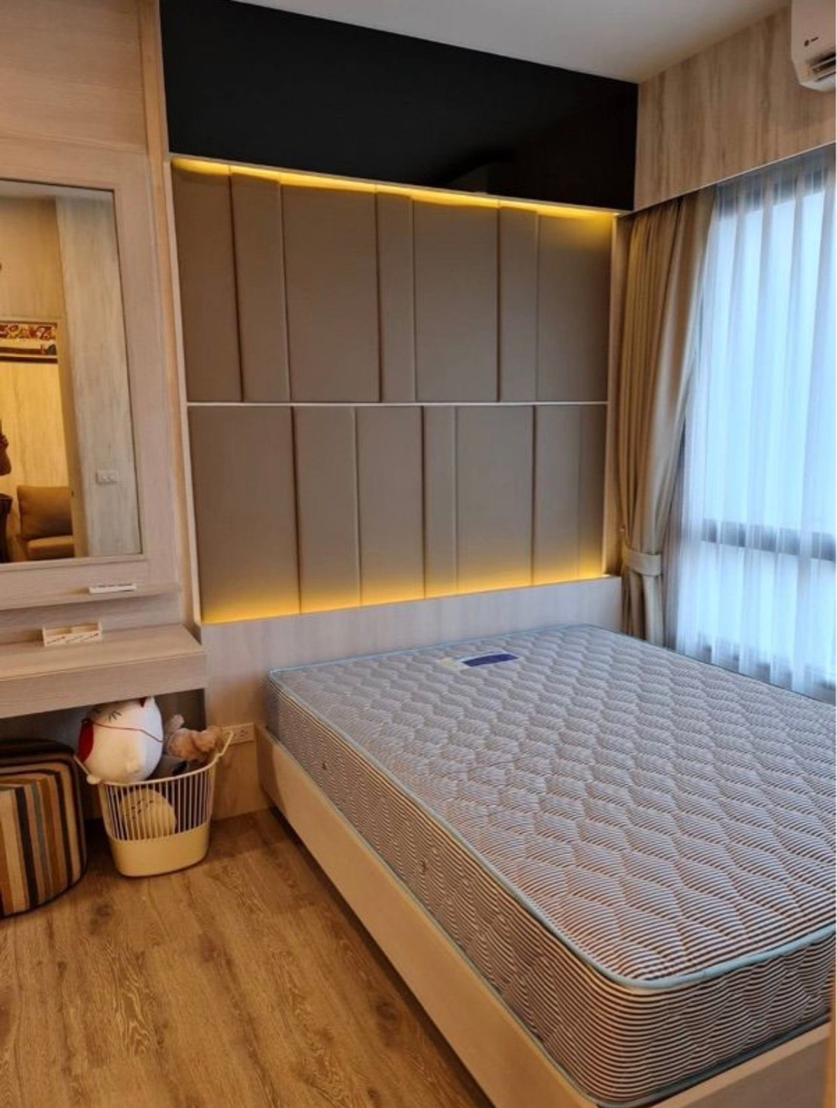 For RentCondoOnnut, Udomsuk : 🚨 Urgent! Very beautiful room, price dropped, Condo for rent Dolce Udomsuk (Dolce Udomsuk), fully furnished, ready to move in, like a sample room.