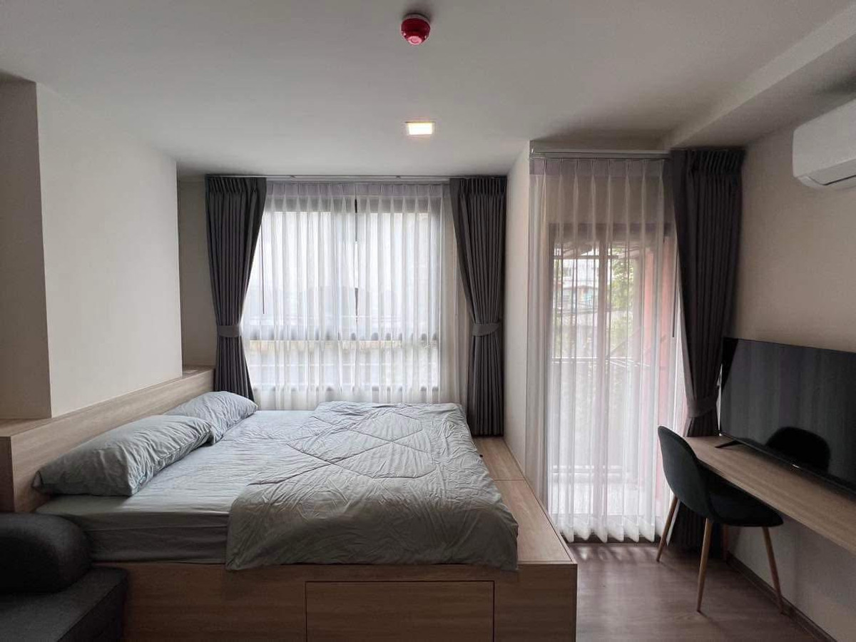 For SaleCondoBangna, Bearing, Lasalle : Urgent Sale 📍 THE MUVE Bangna 📍 Fully furnished and equipped with appliances. Near Mega Bangna.