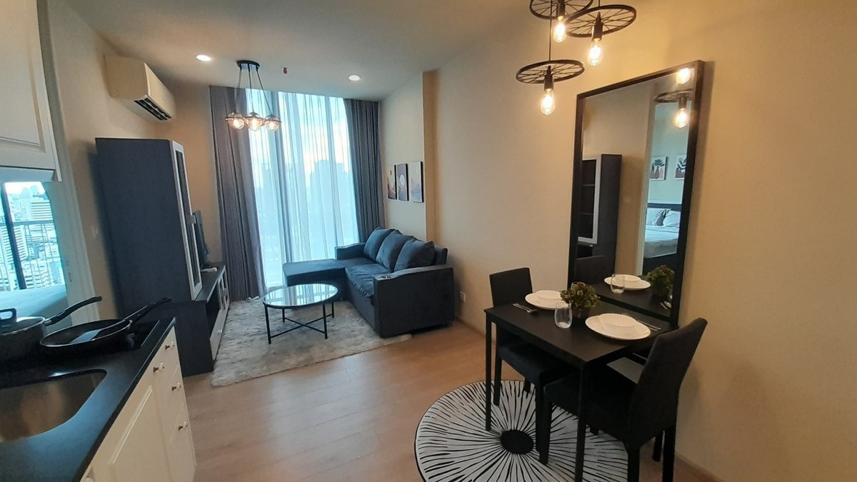 For SaleCondoSukhumvit, Asoke, Thonglor : Urgent sale, below appraisal, 1 bedroom High Floor Noble Recole Sukhumvit 19 only 7.5 Million Baht