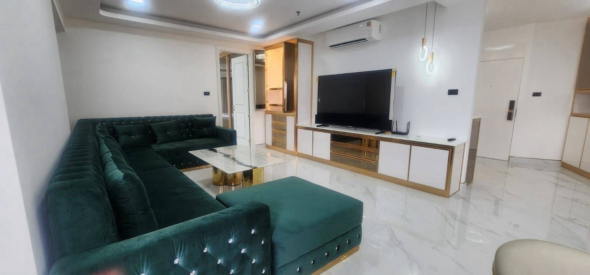 For SaleCondoRama3 (Riverside),Satupadit : Large 2-Bedroom Condo for Sale at Supalai Prima Riva Rama 3, Fully Furnished 127 Sq.m 

