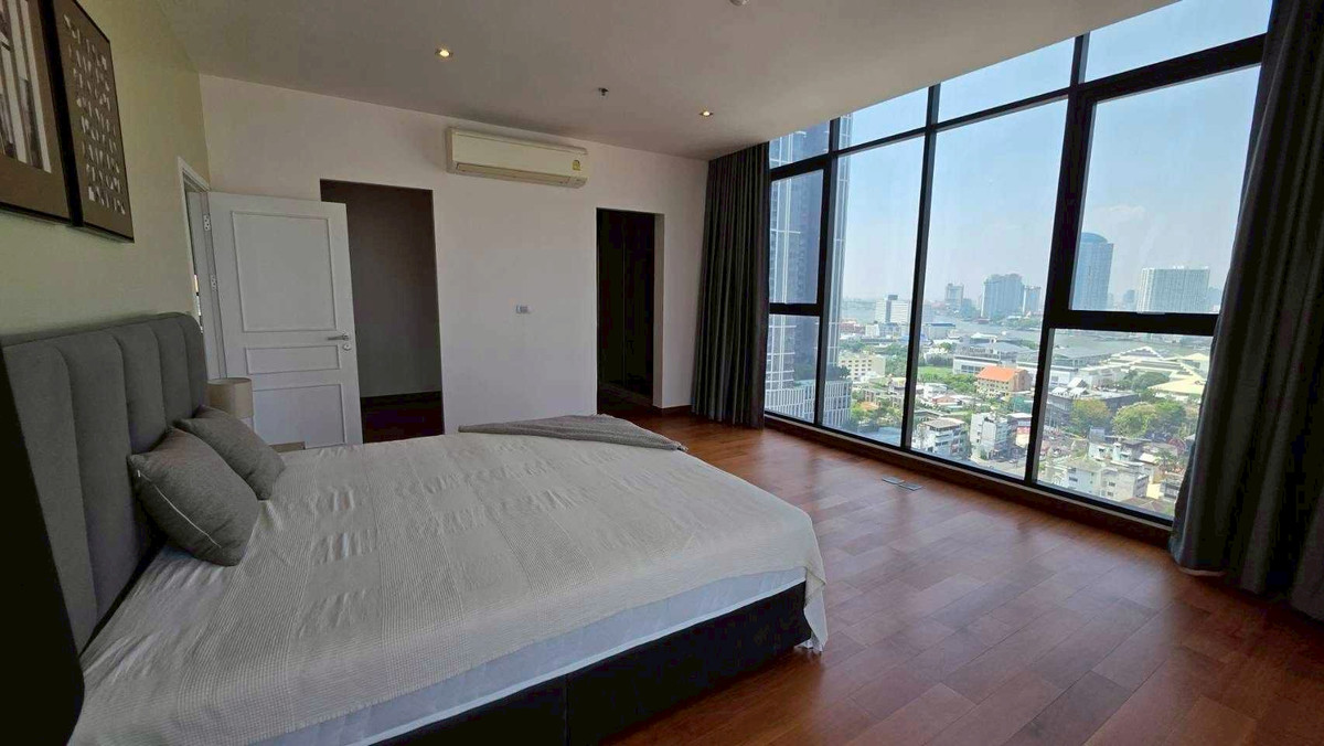 For RentCondoOnnut, Udomsuk : LTH14633 – Condo for Rent | Altitude Symphony Charoenkrung | 141.58 sqm | 3 Beds 2 Baths | Near BTS Saphan Taksin | 80K/Month | Condo for rent Altitude Symphony Charoenkrung