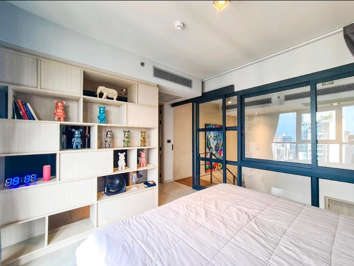 For SaleCondoSukhumvit, Asoke, Thonglor : 📍 The Lofts Asoke | Duplex 3B3B 130 sq.m. | Rare 3-BR Luxury condo in Asoke *** Below Market Price 🔥 (Only 259k THB/sqm.) ***