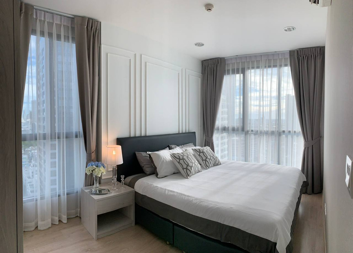 For SaleCondoRatchathewi,Phayathai : Ideo Q Ratchathewi【𝐒𝐄𝐋𝐋 & 𝐑𝐄𝐍𝐓】🔥Light-colored wood materials, well-functioning built-in furniture, simple yet very cozy.🔥 Contact Line ID: @hacondo