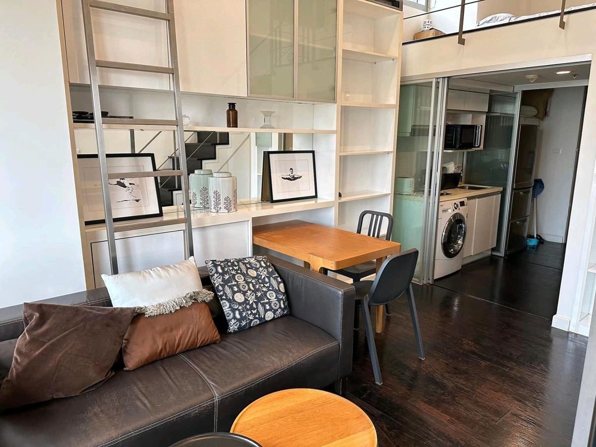 ให้เช่าคอนโดสุขุมวิท อโศก ทองหล่อ : 📌For RENT เช่า | Ideo Morph Sukhumvit 38 - 1BR Lofts - Hybrid 🐶 Pet Friendly (38 sqm) 34,000 THB/month