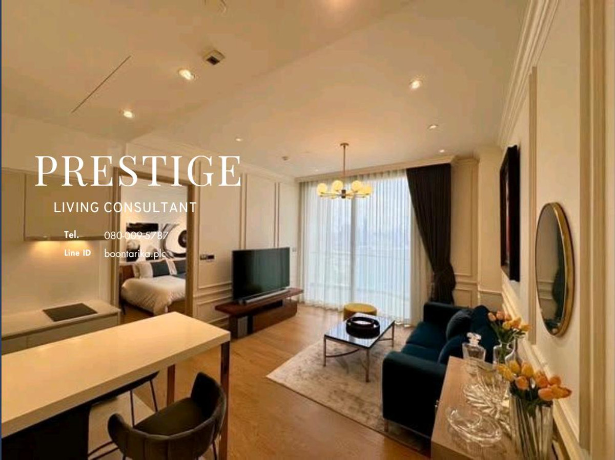 ให้เช่าคอนโดวงเวียนใหญ่ เจริญนคร : 📌For RENT เช่า | Magnolias Waterfront Residences  - 1BR (61 sqm) 65,000 THB/month