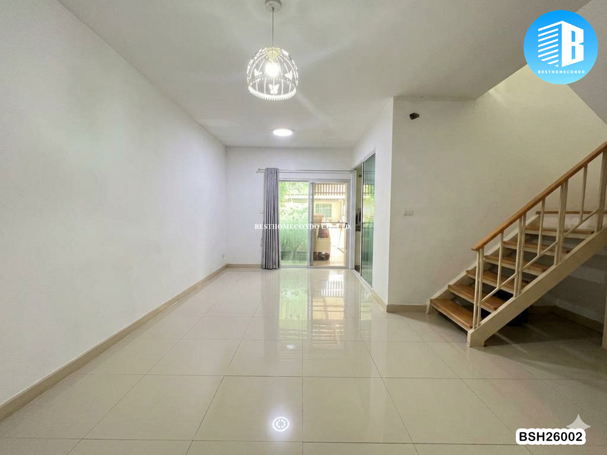 For SaleTownhomeBangna, Bearing, Lasalle : Townhome 20 sq m. 3 bedrooms, 2 bathrooms, The Color Bangna Km.10.