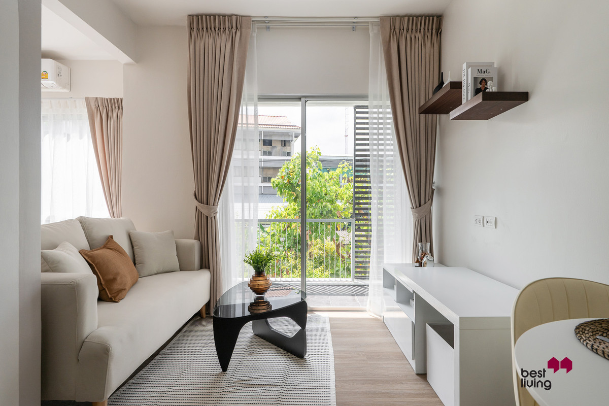 For SaleCondoOnnut, Udomsuk : A Space Sukhumvit 77, beautiful room, 3rd floor, wide balcony, comfortable.