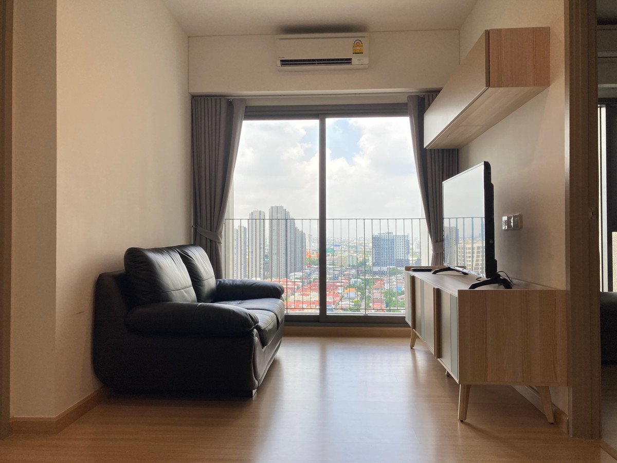 For RentCondoOnnut, Udomsuk : For rent: Whizdom Connect Sukhumvit 101, 2 bedrooms, 1 bathroom (can be turned into a work room)