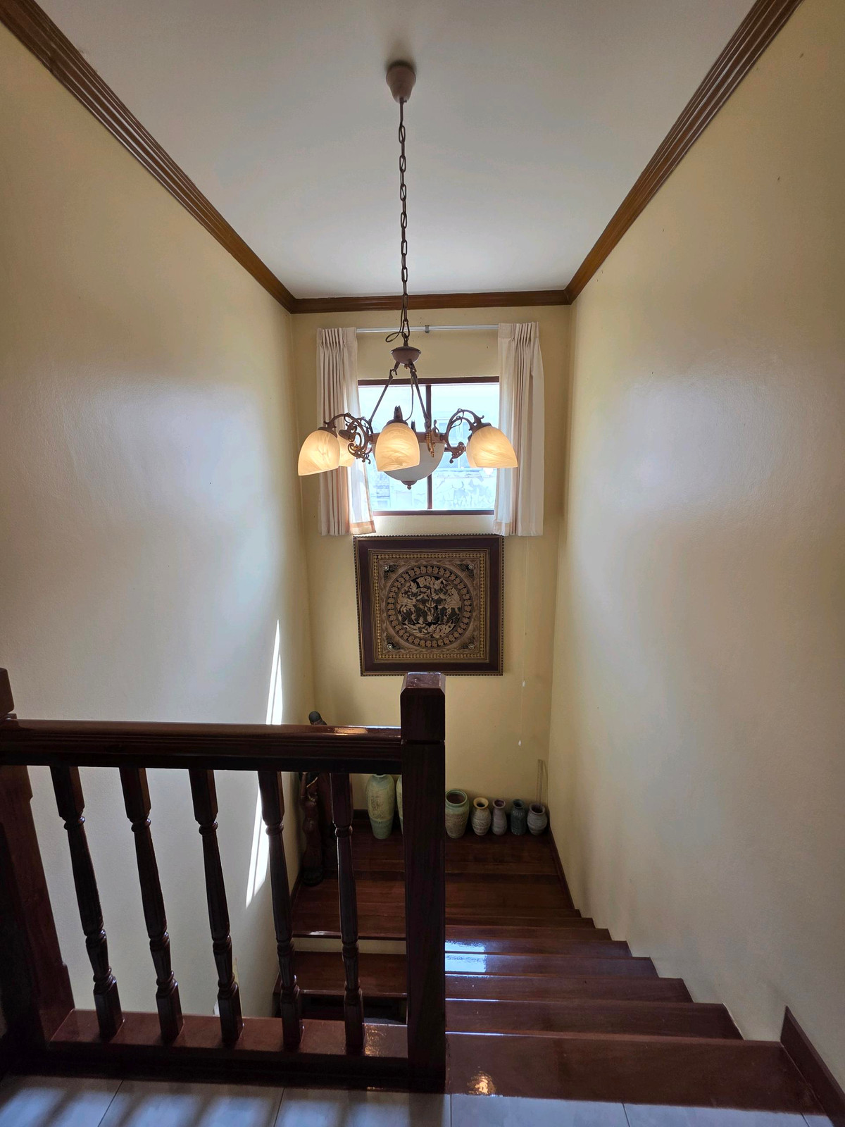 For SaleHouseMin Buri, Romklao : Urgent sale! Single house in Chaiyaphruek 1 Village, Khum Klao Road. Extra large plot