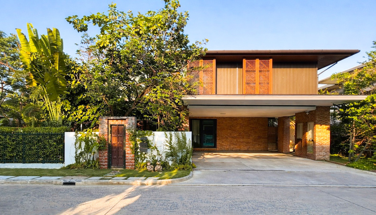 For SaleHousePattanakan, Srinakarin : Burasiri Pattanakarn / 4 bedrooms (for sale), Burasiri Pattanakarn / 4 Bedrooms (FOR SALE) FONT056