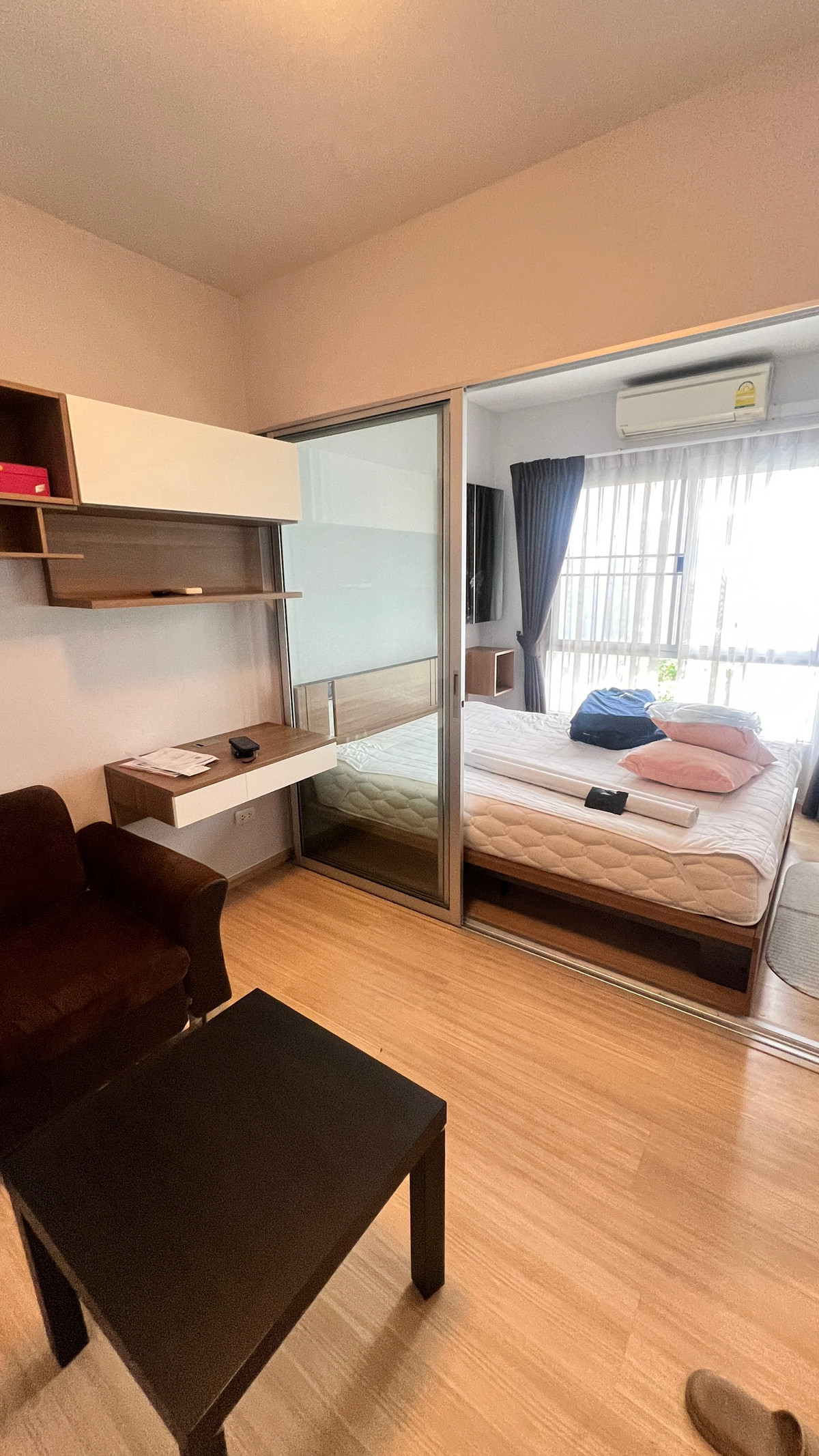 ให้เช่าคอนโดนนทบุรี บางใหญ่ บางบัวทอง : 🦊HunterCondo🦊 🟡ใกล้ MRT บางไผ่💥 Plum Condo Bangyai Station