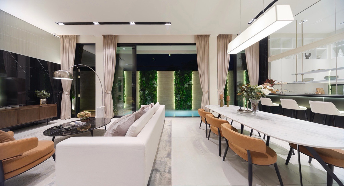 ขายบ้านรามคำแหง หัวหมาก : ขายบ้านใหม่ Arna Rama 9 พระราม 9 พร้อมlift และ สระว่ายน้ำ พื้นที่ใช้สอย 611 ตร.ม บ้าน 4 ห้องนอน ใกล้ MRT รามคำแหง 12 สายสีส้มในอนาคต ทำเลศักยภาพเหมาะอยู่อาศัยและลงทุน