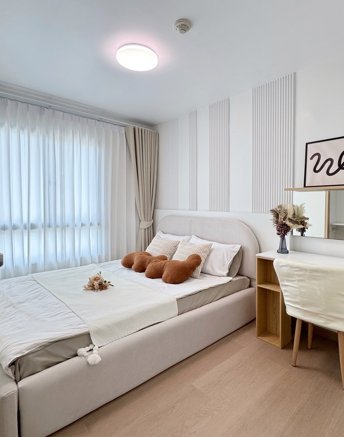 ขายคอนโดบางนา แบริ่ง ลาซาล : K-6787 ห้องสวย ตกแต่งใหม่ ชั้นสูง ขาย ! ไอคอนโด สุขุมวิท 105  พร้อมอยู่