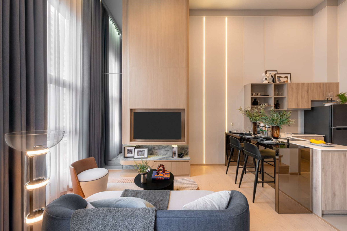 For SaleCondoRama9, Petchburi, RCA : ✨ New condo in Rama 9 location, receive discounts up to 350,000 baht, starting price only 7.17 million baht.