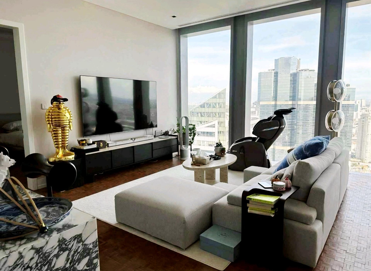 For RentCondoSathorn, Narathiwat : (For Rent🔥)📍The Ritz-Carlton Residences Bangkok | 2B3B 126 SQM | Ultra-luxury Pet-friendly condo 🐶🐱