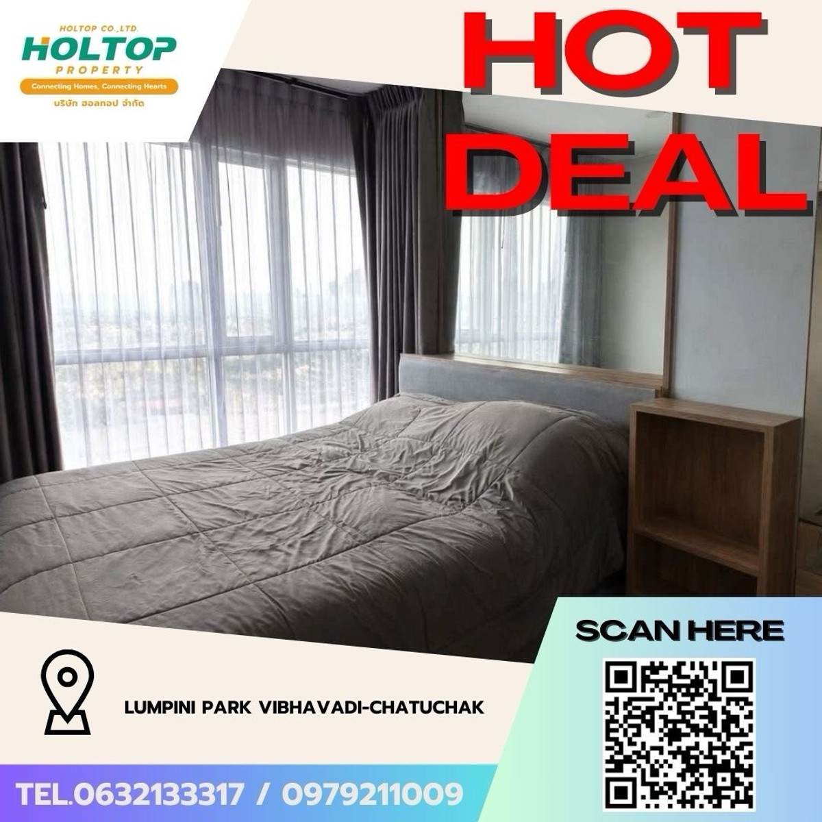 For RentCondoSapankwai,Jatujak : #Z4902💥 090369 🔥Condo for rent Lumpini Park Vibhavadi-Chatuchak