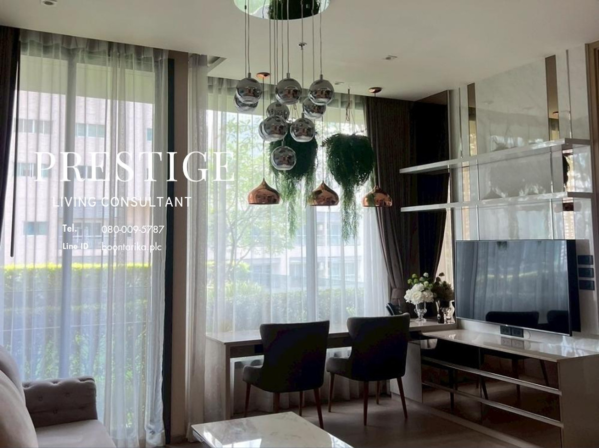 ให้เช่าคอนโดสุขุมวิท อโศก ทองหล่อ : 📌For RENT เช่า | The Esse Asoke - 1BR (52 sqm) Garden Unit 42,000 THB/month