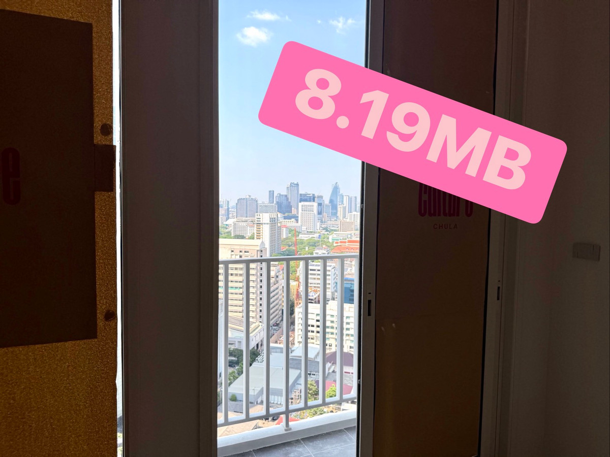 For SaleCondoSiam Paragon ,Chulalongkorn,Samyan : Own this View Just 8.19MB Installments only 29,000 Call 0946503223