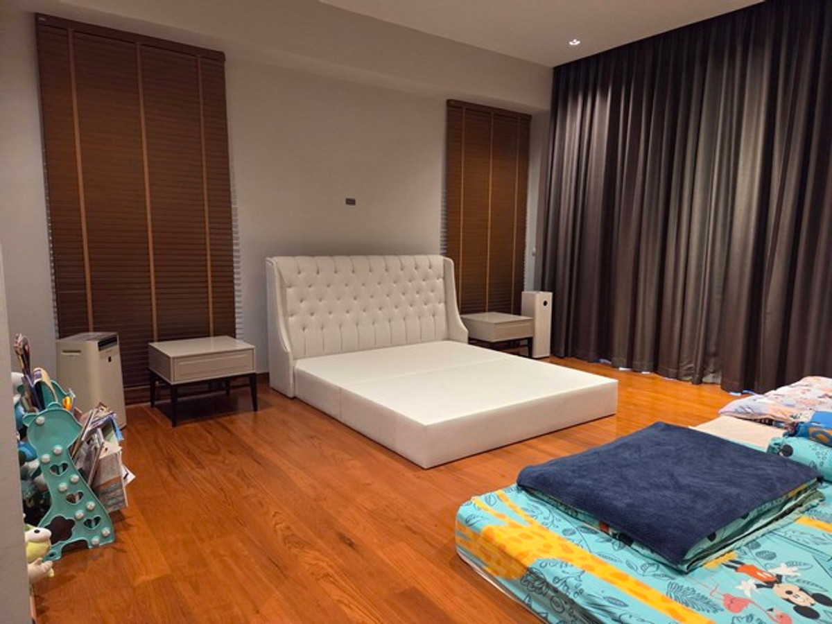 For RentHouseBangna, Bearing, Lasalle : HR3281 Luxury detached house for rent, Evergreen Bangna Km. 5, area 610 sq m., near ICS International School and Patana.