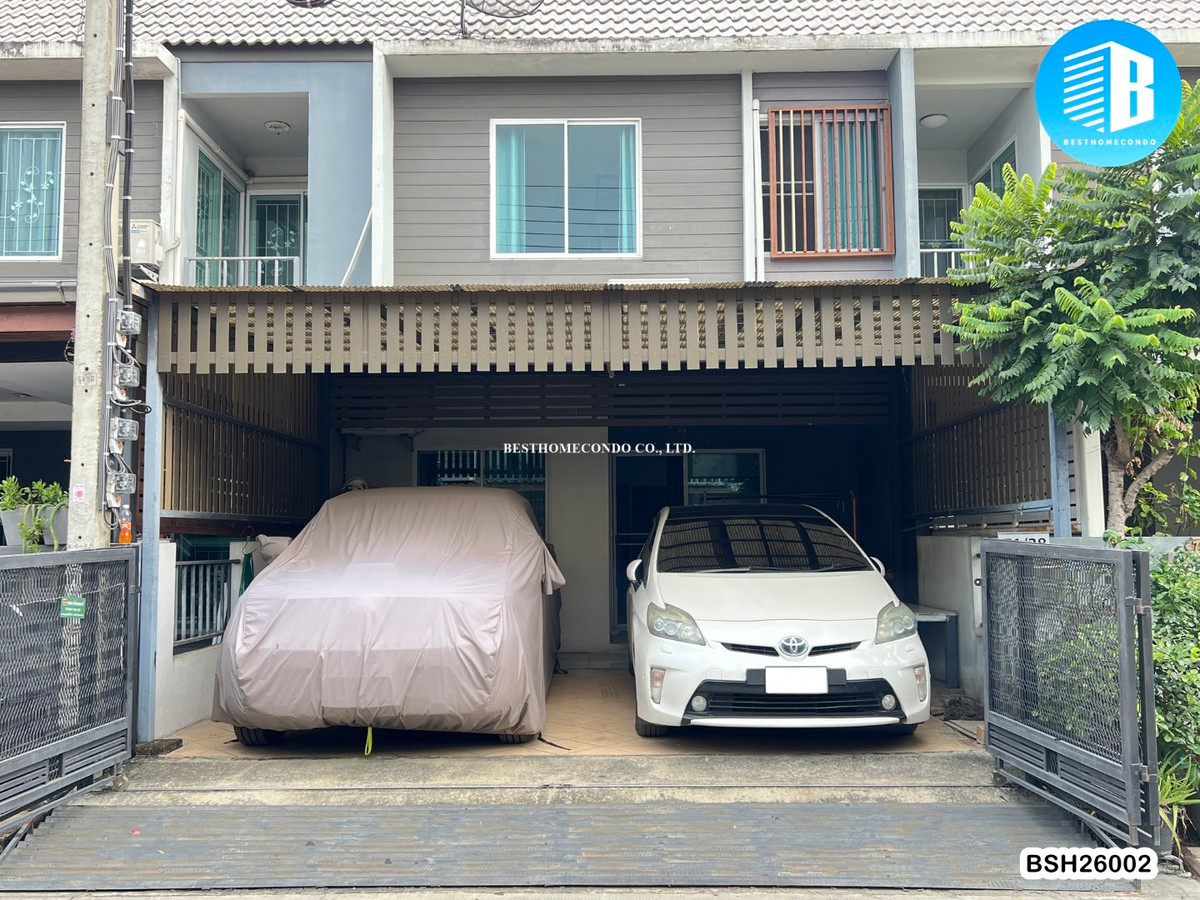 ขายทาวน์โฮมสมุทรปราการ สำโรง : ทาวน์เฮ้าส์ 20 ตรว. 3นอน 2น้ำ เดอะ คัลเลอร์ บางนา กม.10 ซอยมหาชัย