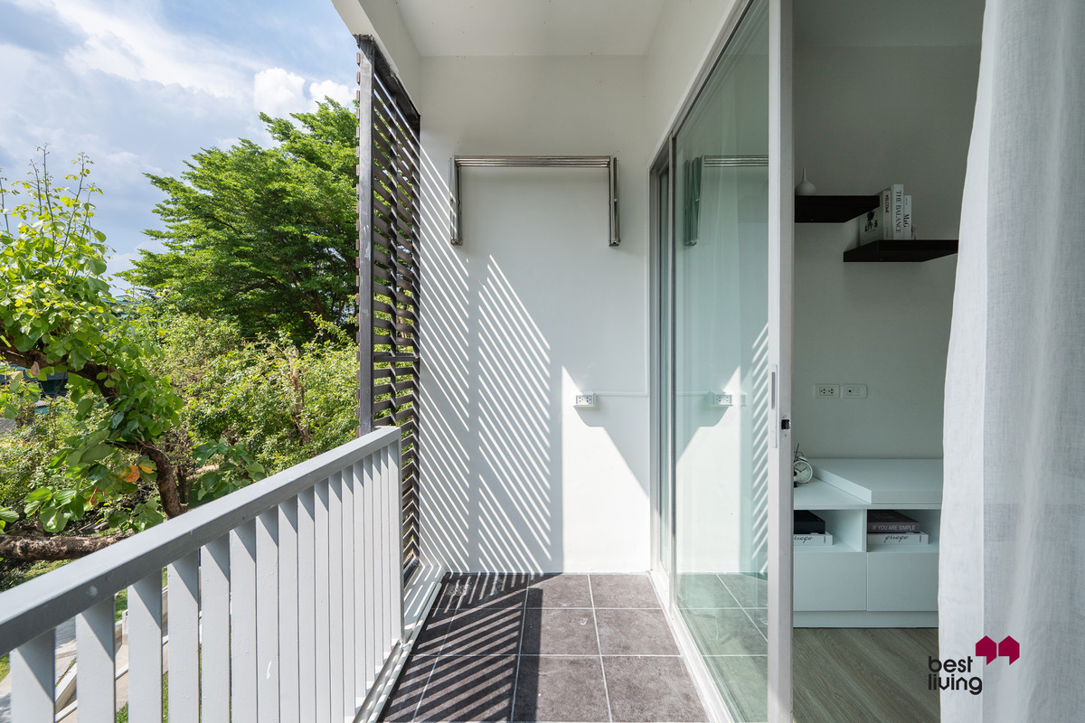 For SaleCondoOnnut, Udomsuk : A Space Sukhumvit 77, beautiful room, 3rd floor, wide balcony, comfortable.