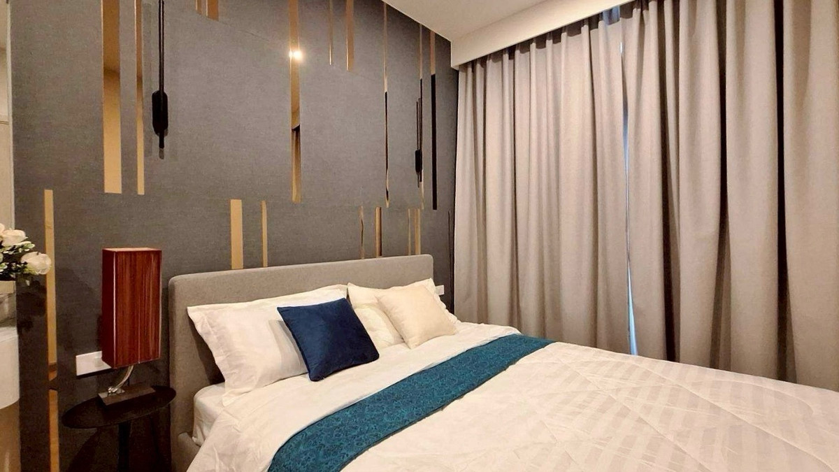 ให้เช่าคอนโดพระราม 9 เพชรบุรีตัดใหม่ RCA : 💙@condocurator 💙 ให้เช่า Nue District R9 ห้องสวย เฟอร์นิเจอร์ครบ [PM1024]