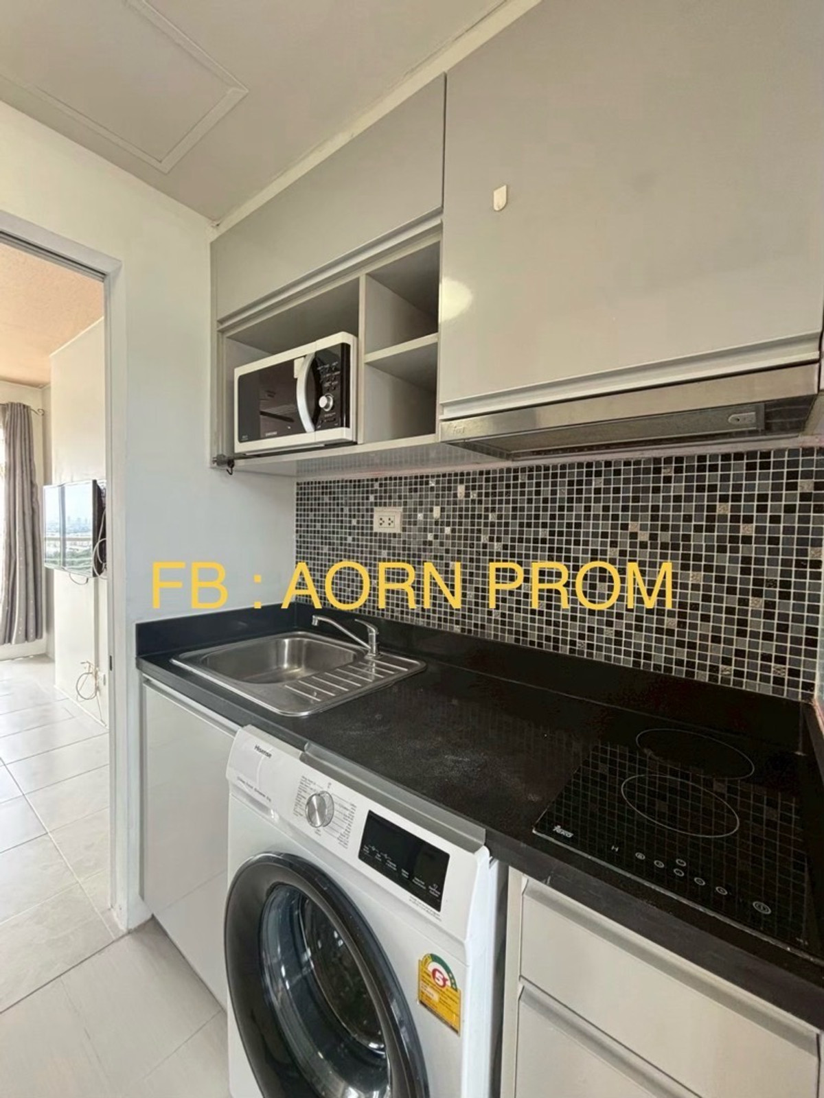 For SaleCondoBang kae, Phetkasem : For sale Bangkok Horizon Phetkasem, high floor, beautiful view, east, not hot in the afternoon, next to Phetkasem Road. Near Seacon Bang Khae, near the MRT Blue Line. Phetkasem 48 Station and Phasi Charoen Station Many appliances were purchased last year.