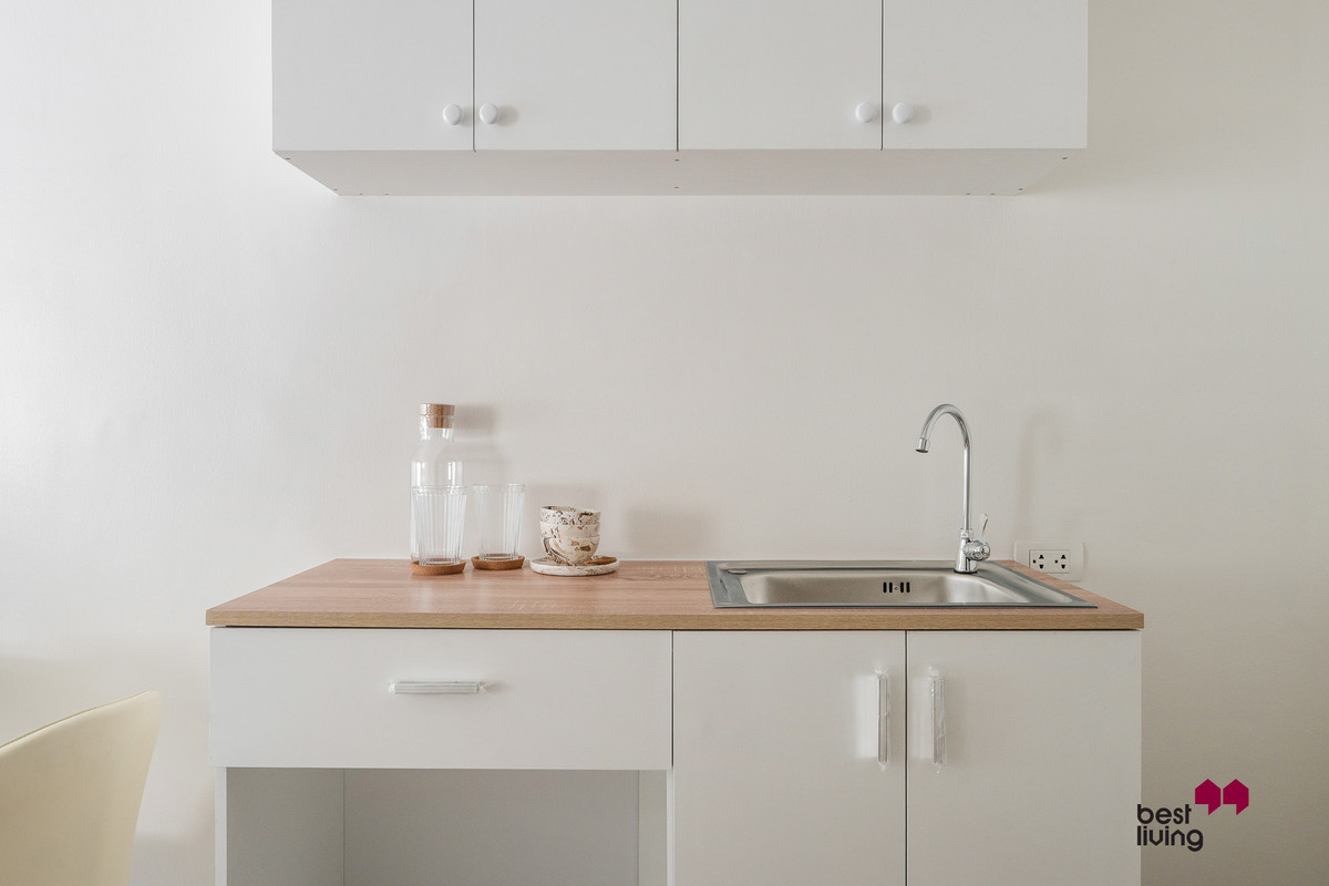 For SaleCondoOnnut, Udomsuk : A Space Sukhumvit 77, beautiful room, 3rd floor, wide balcony, comfortable.