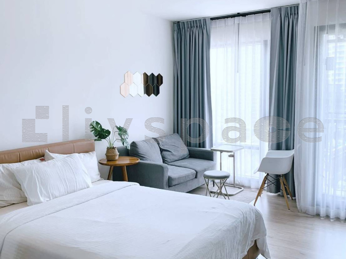 For RentCondoSukhumvit, Asoke, Thonglor : ▚ LH114ツ For Rent: Rhythm Sukhumvit 36-38 1BR 25sqm. 18K🍃✨ Luxury Condo, 400m to BTS Thonglor, Beautiful Minimalist Decor, Best Price!