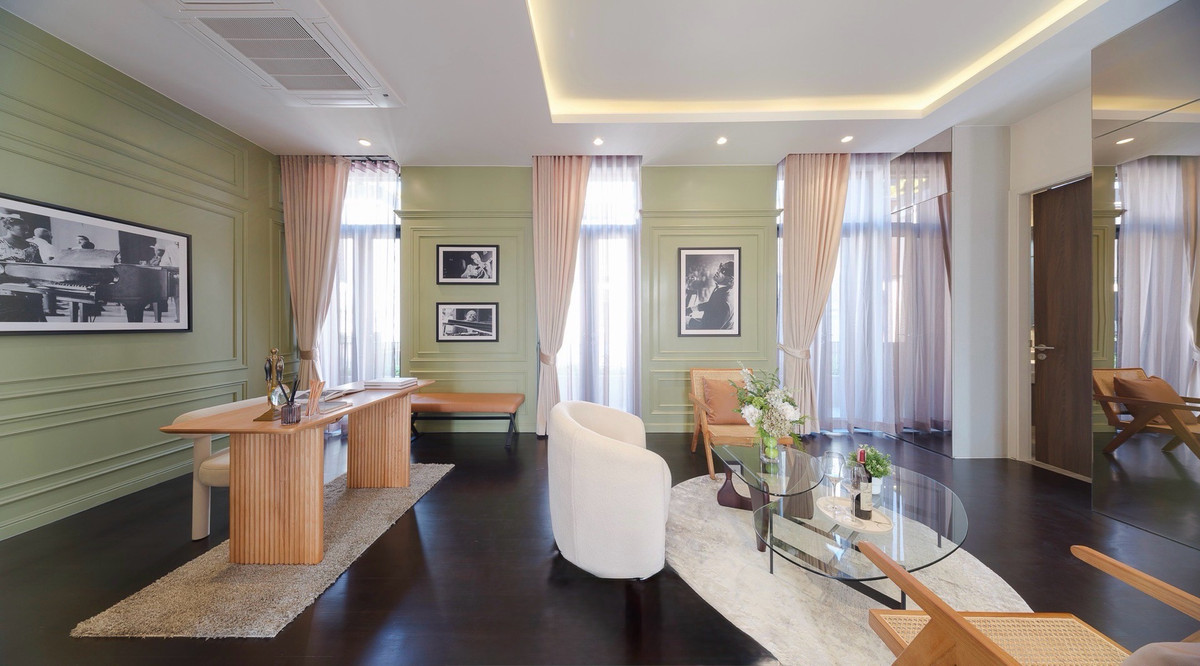 ขายบ้านรามคำแหง หัวหมาก : ขายบ้านใหม่ Arna Rama 9 พระราม 9 พร้อมlift และ สระว่ายน้ำ พื้นที่ใช้สอย 611 ตร.ม บ้าน 4 ห้องนอน ใกล้ MRT รามคำแหง 12 สายสีส้มในอนาคต ทำเลศักยภาพเหมาะอยู่อาศัยและลงทุน