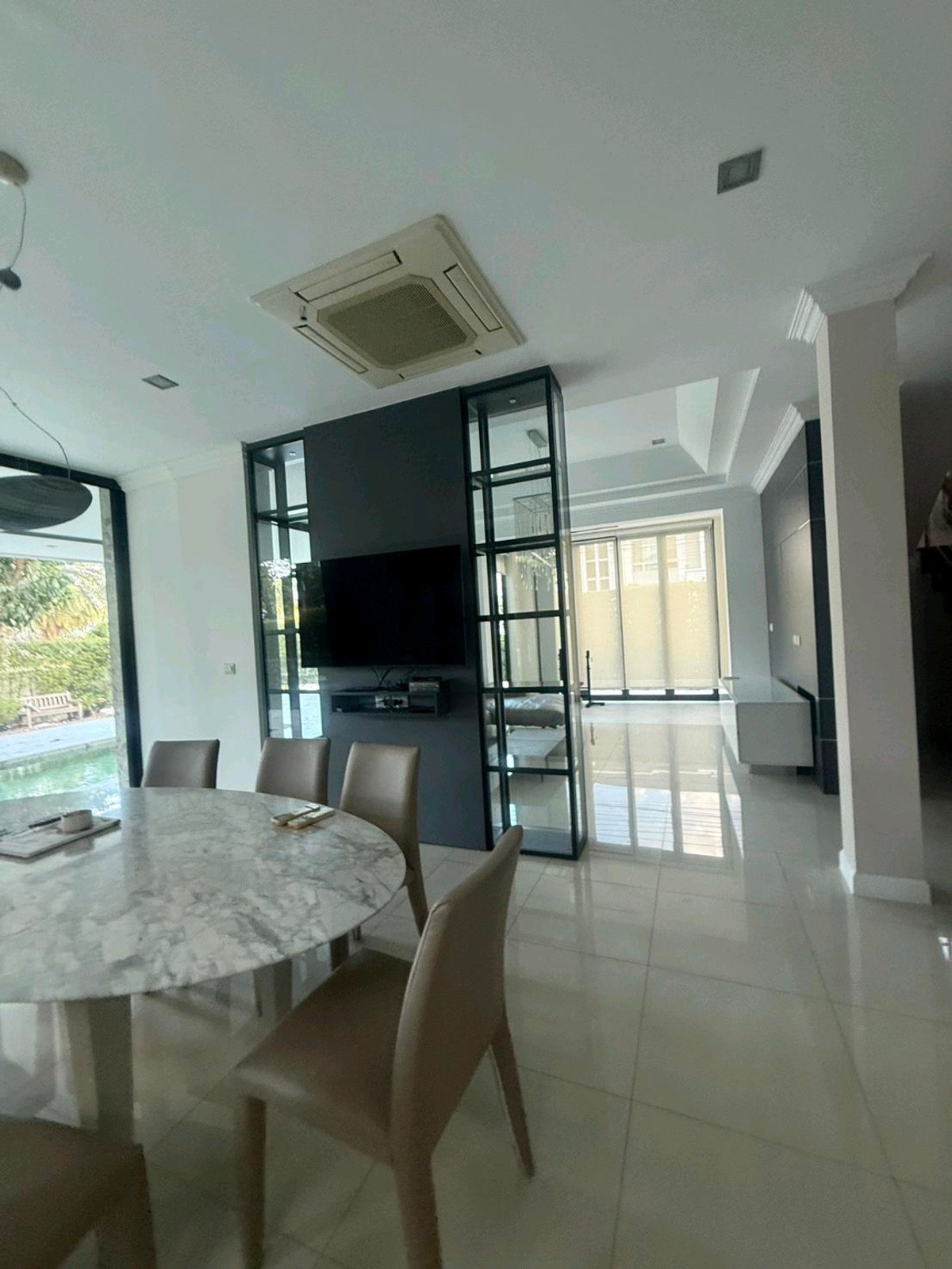 ให้เช่าบ้านลาดกระบัง สุวรรณภูมิ : 🔥🔥🔥บ้านหรู Perfect Masterpiece (ถ.มอเตอร์เวย์) พร้อมสระว่ายน้ำส่วนตัว💚💚🏊‍♀️🎠