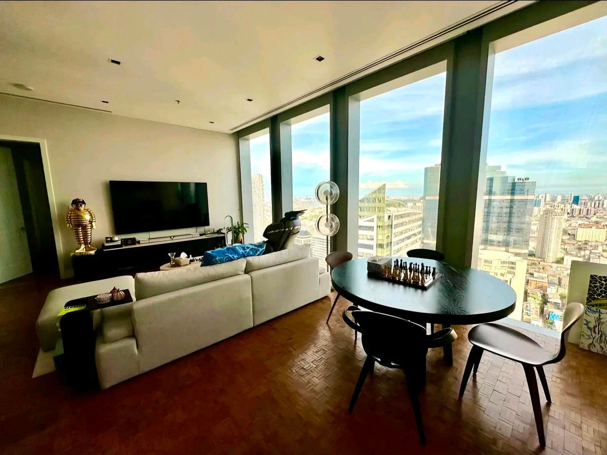 ให้เช่าคอนโดสาทร นราธิวาส : (For Rent🔥)📍The Ritz-Carlton Residences Bangkok | 2B3B 126 SQM | Ultra-luxury Pet-friendly condo 🐶🐱