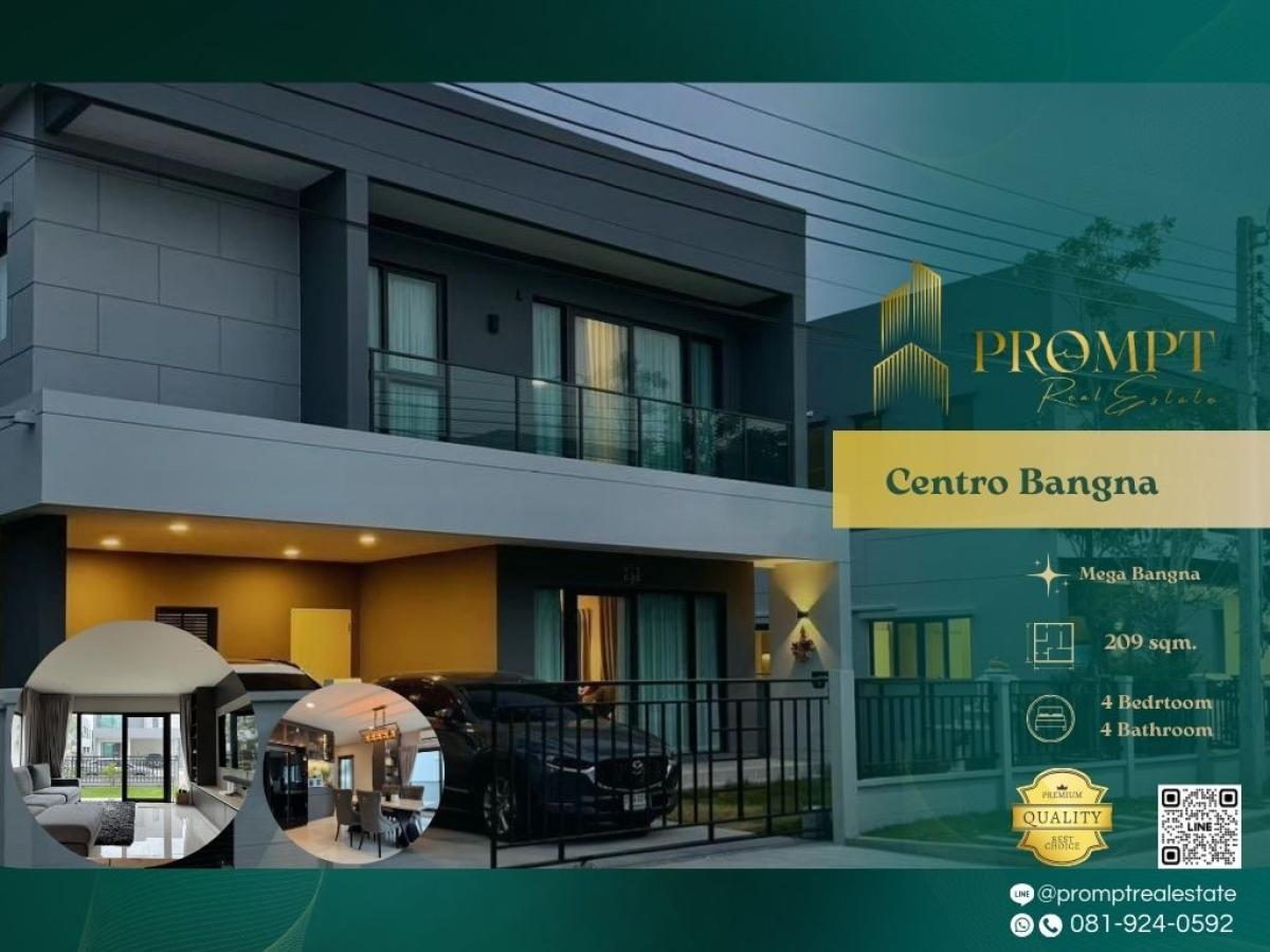 For RentHouseBangna, Bearing, Lasalle : CD03681 - Centro Bangna :  เซนโทร บางนา : Centro Bangna :  เซนโทร บางนา - #MegaBangna #InternationalSchool (SISB/TCIS /Concordian) #SuvarnabhumiAirport