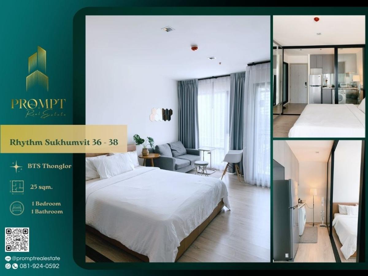 For RentCondoSukhumvit, Asoke, Thonglor : QR04125 - Rhythm Sukhumvit 36 - 38 :  ริทึ่ม สุขุมวิท 36 - 38 : Rhythm Sukhumvit 36 - 38 :  ริทึ่ม สุขุมวิท 36 - 38 -