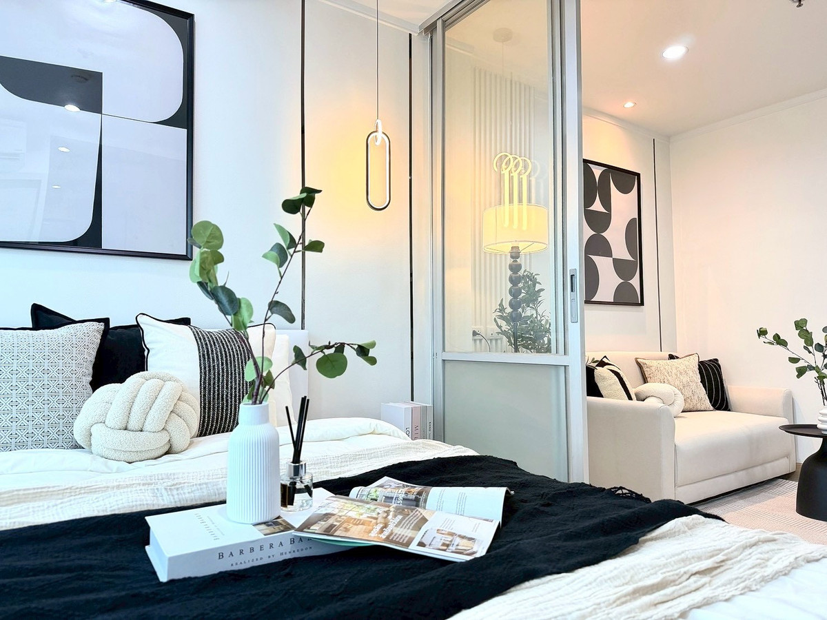 For SaleCondoRama9, Petchburi, RCA : K-6793 BEST DEAL🔥🔥 Urgent sale! Newly decorated room, ready to move in, move your bags in immediately, LPN Park Rama 9, Ratchada.