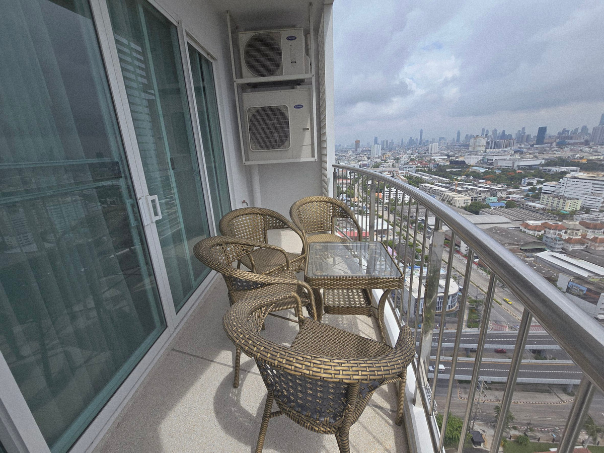 For RentCondoRama3 (Riverside),Satupadit : Condo for rent, Supalai Riva Grand Rama 3, 28th floor, size 99.78 sq m., 2 bedrooms, ready to move in immediately.